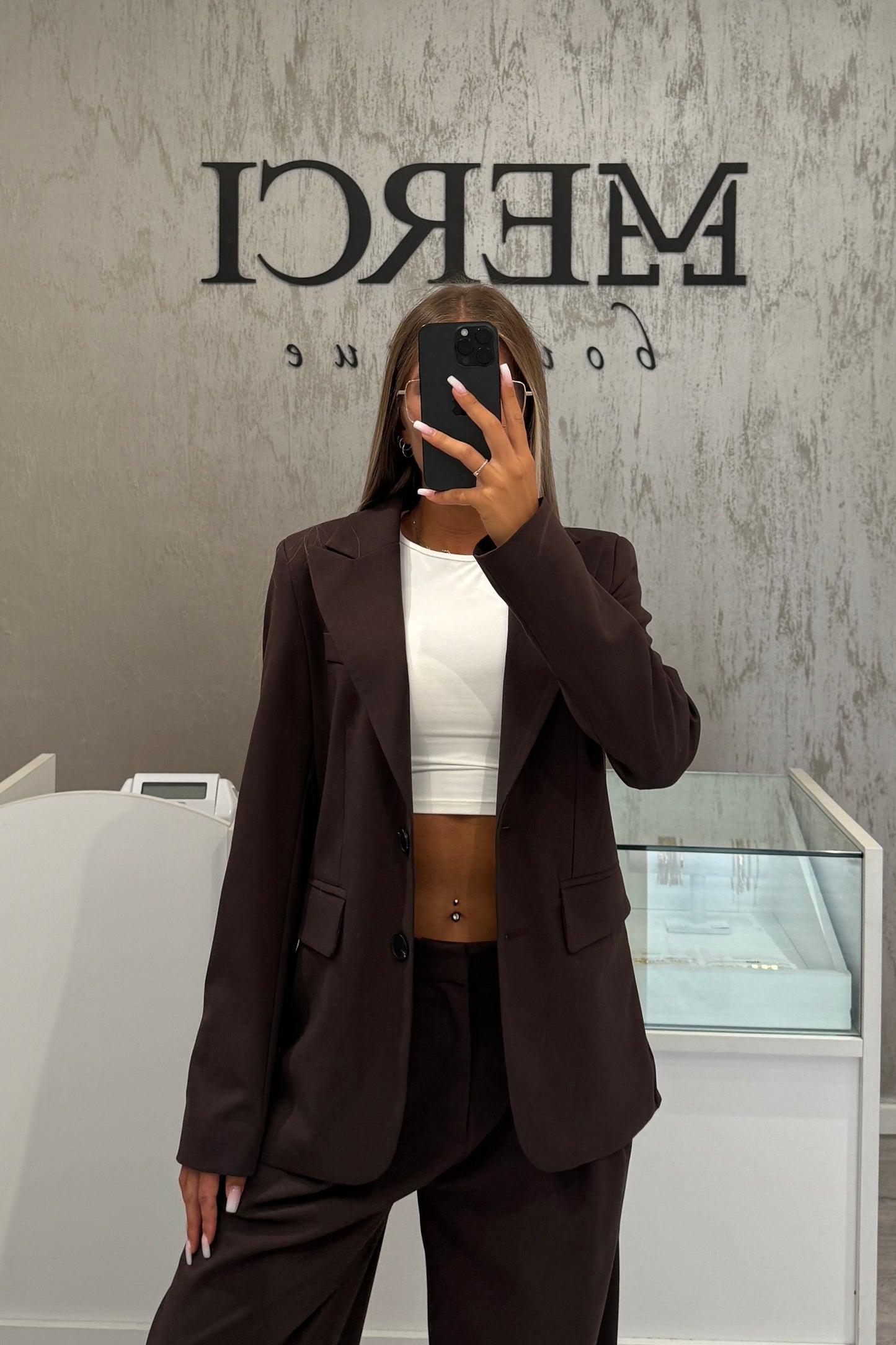 Blazer LUMINA marrone