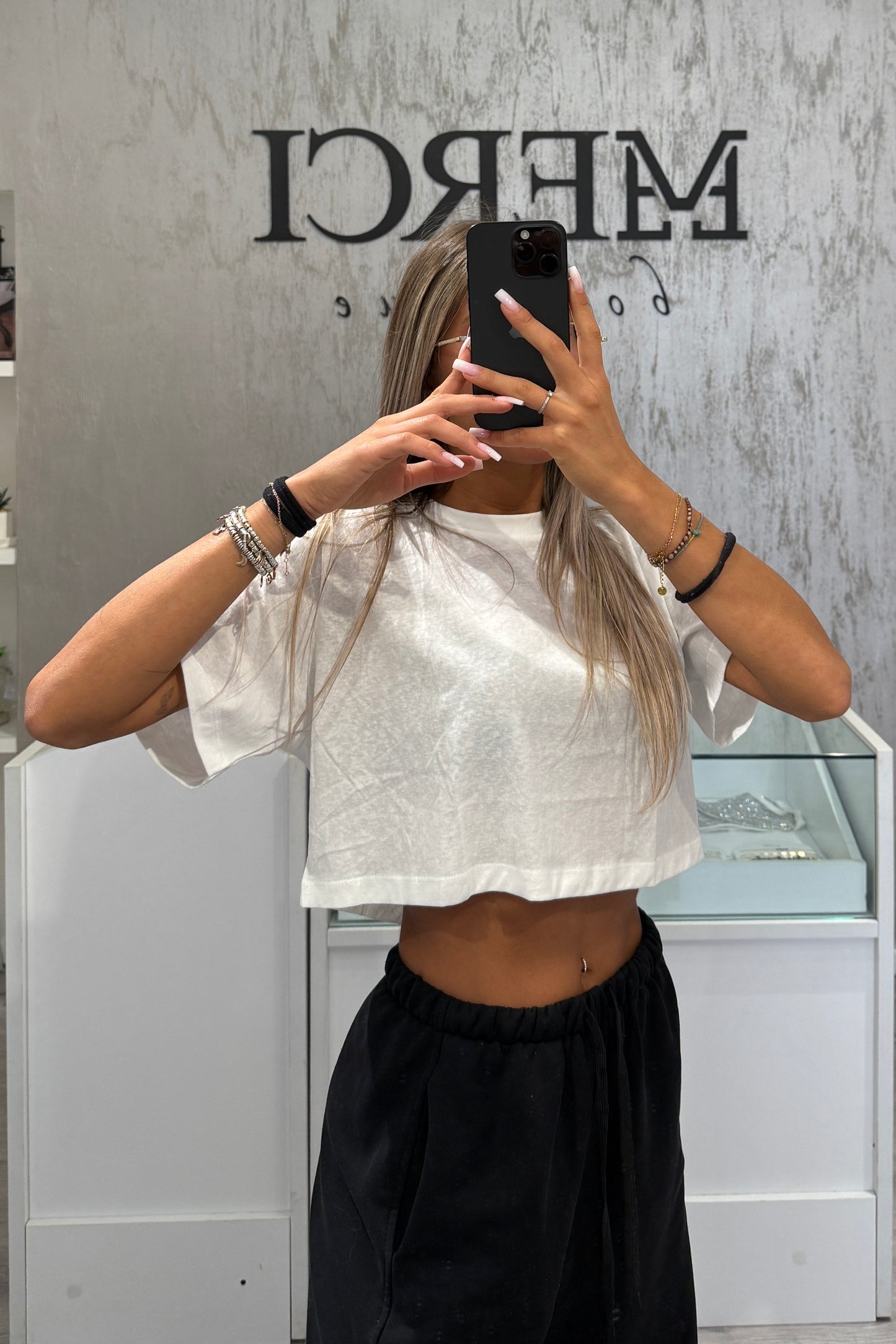T-shirt Crop Lumina