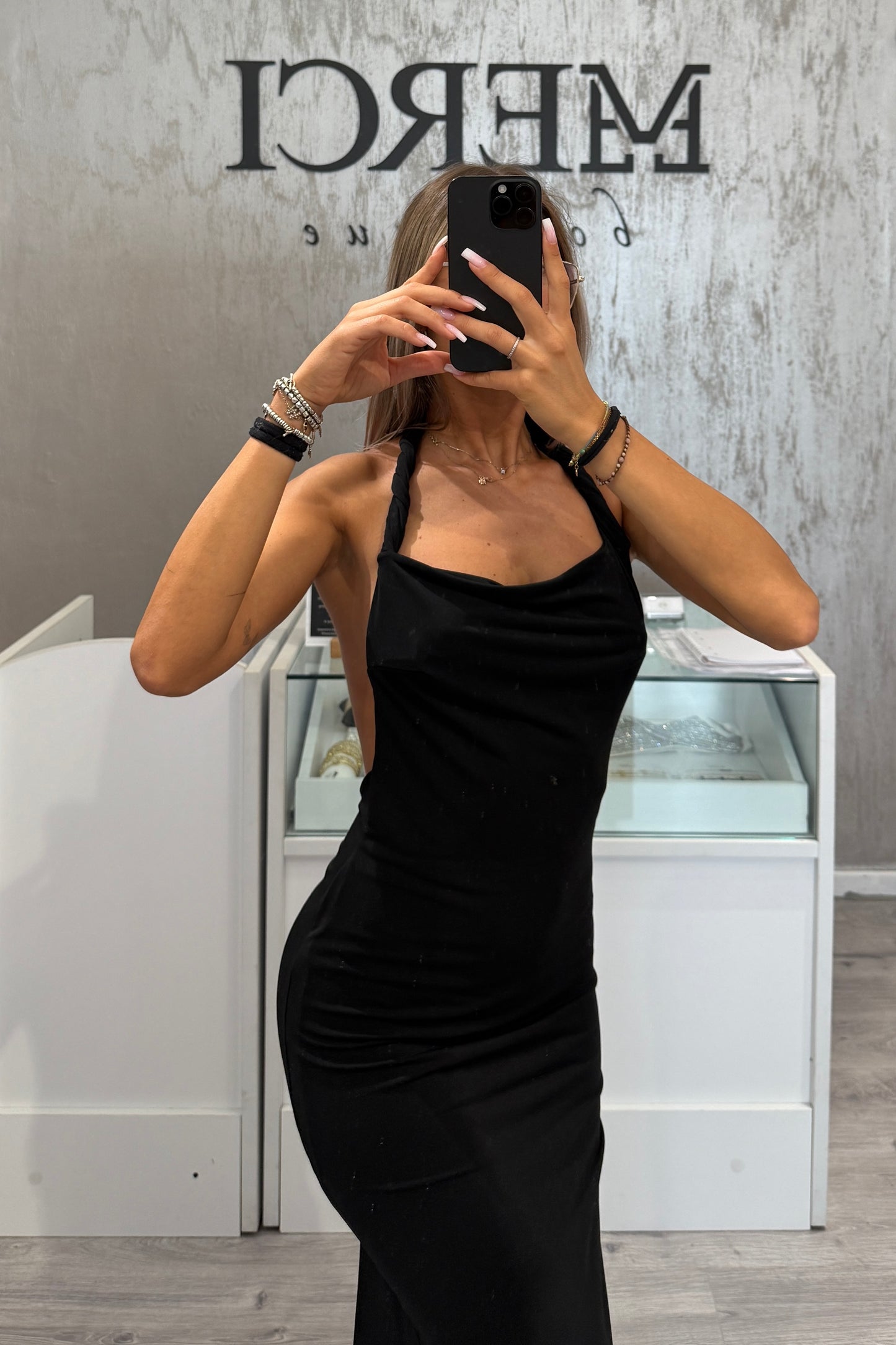Vestito Arya nero