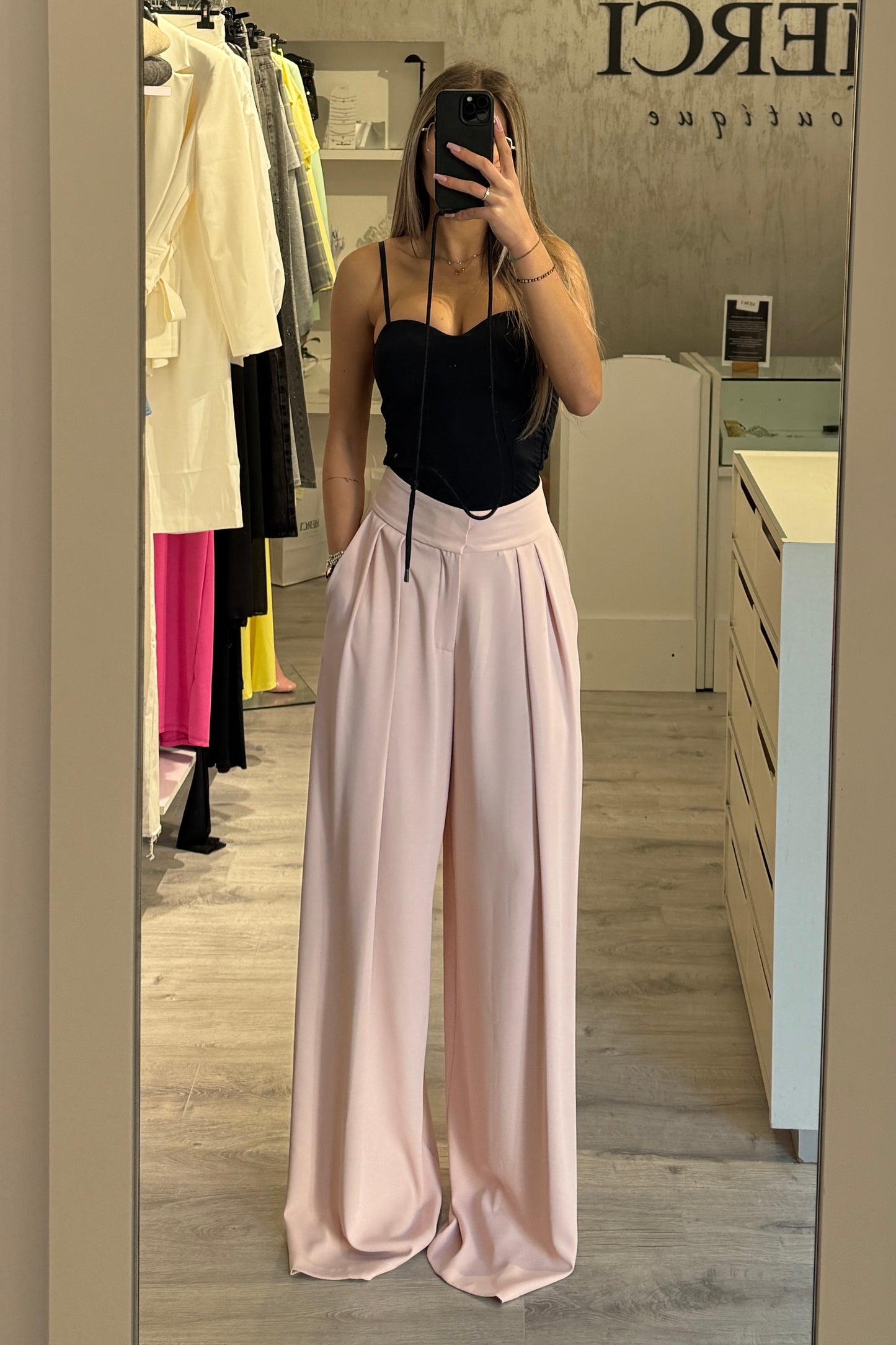 Pantalone Lumina rosa