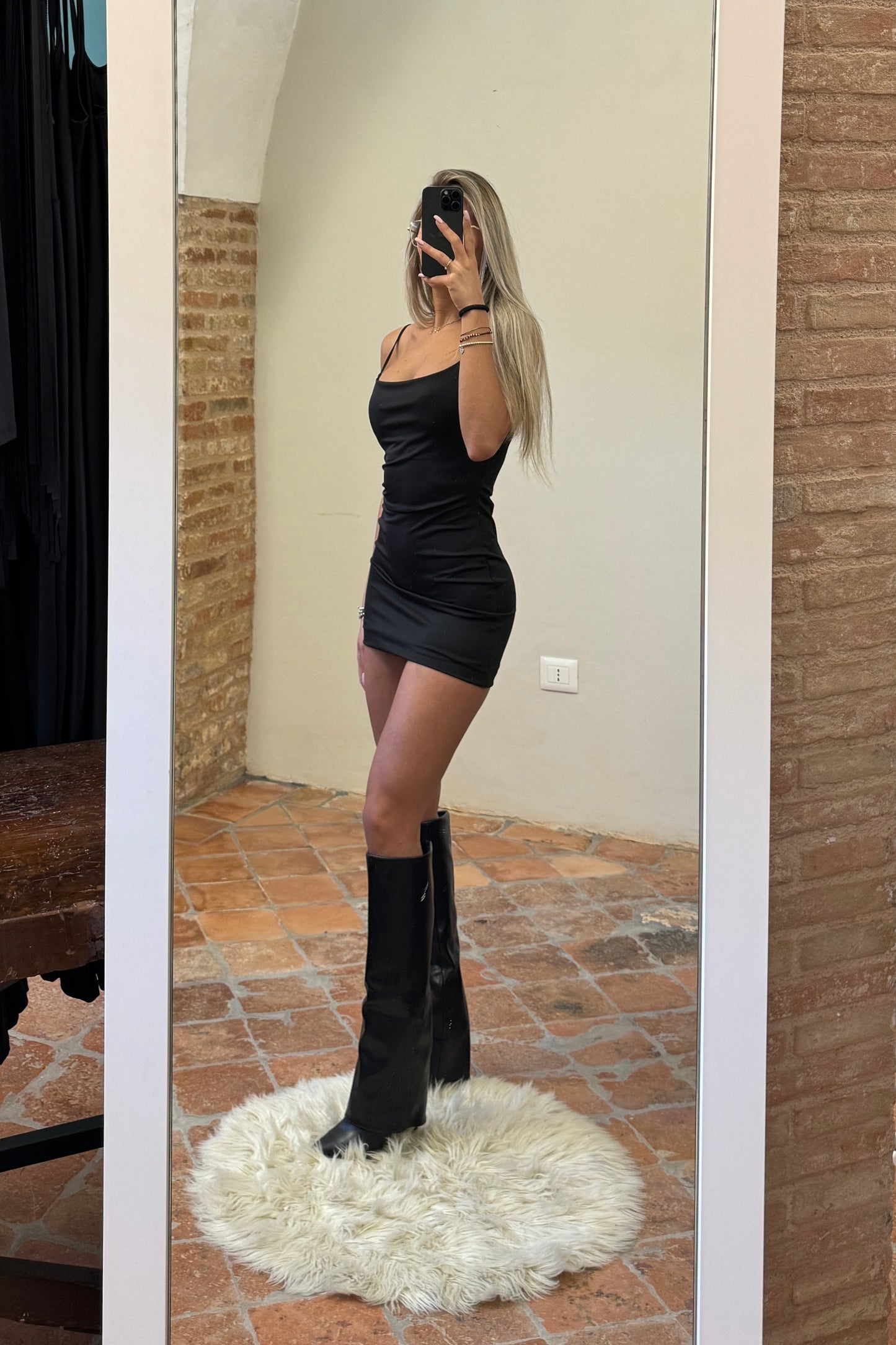 Vestito Basic nero