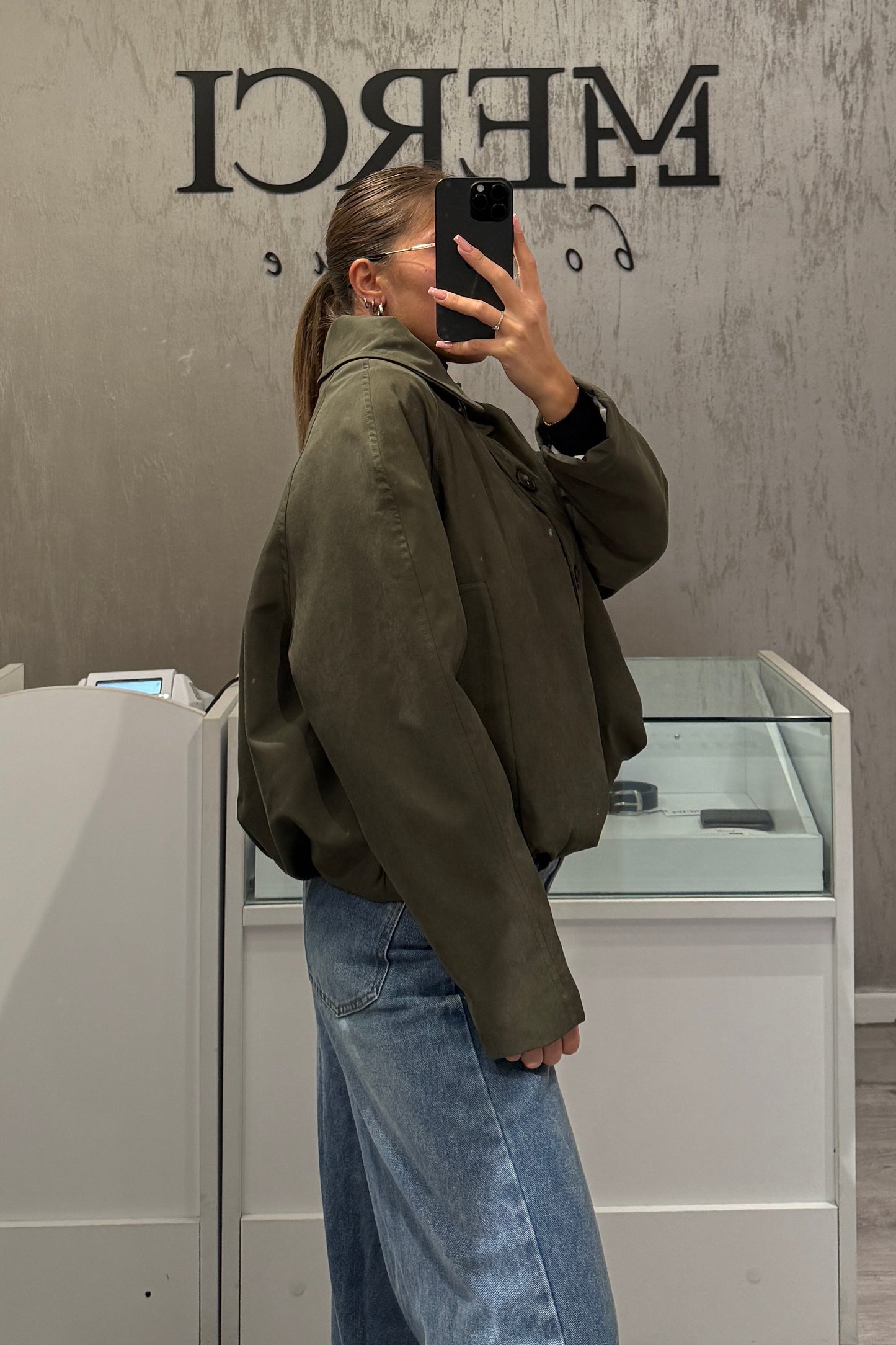 Bomber LUMINA verde militare
