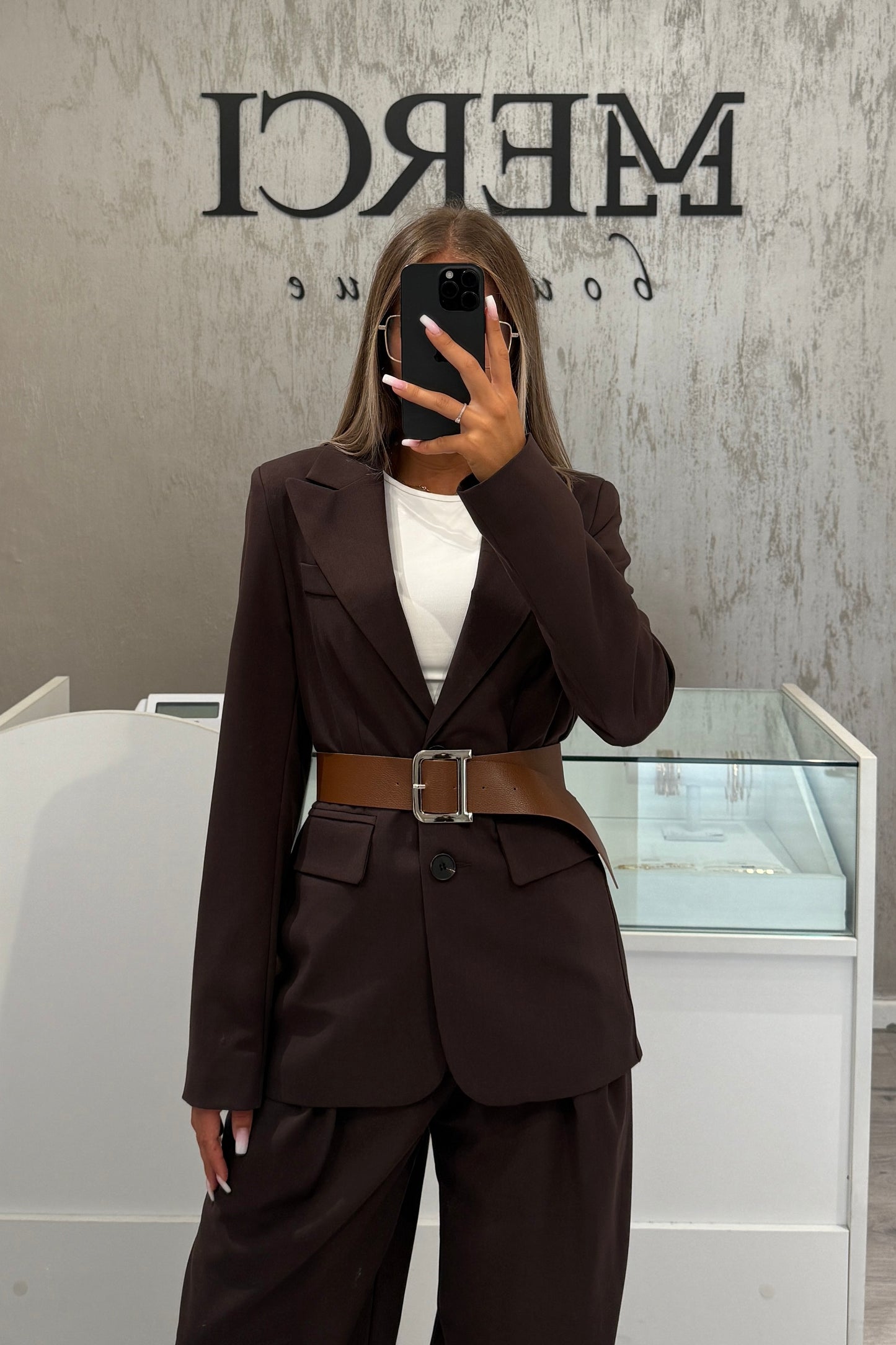 Blazer LUMINA marrone
