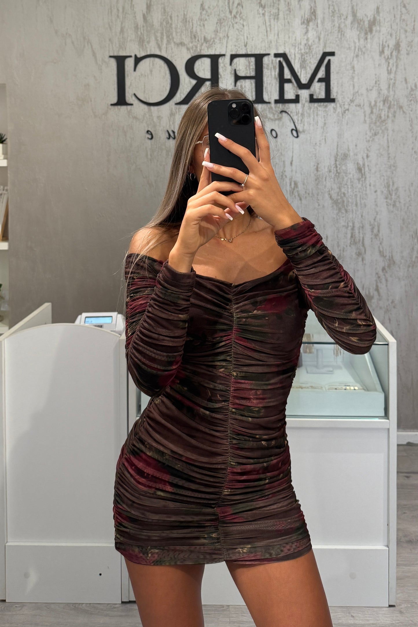 Vestito LUMINA marrone