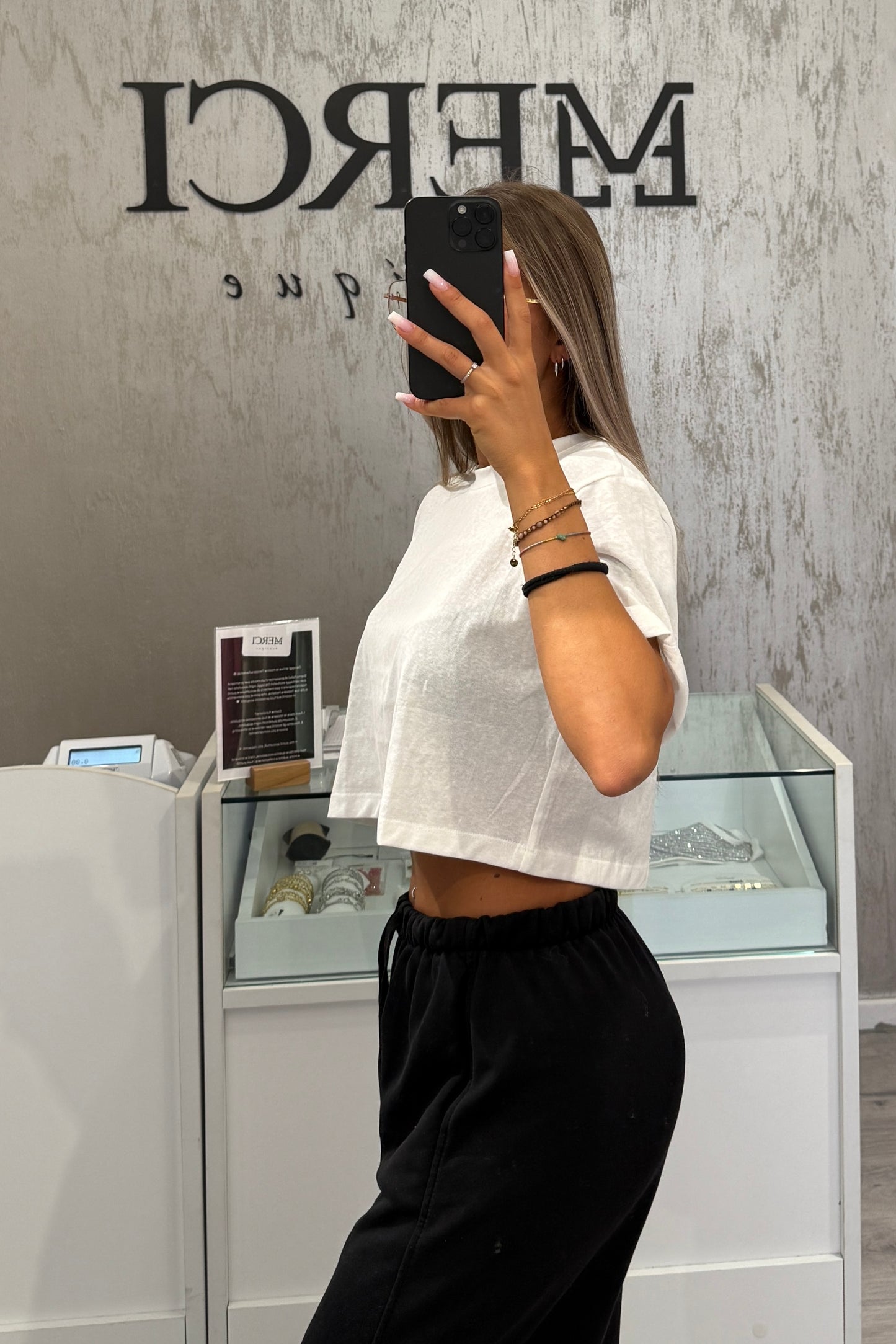 T-shirt Crop Lumina