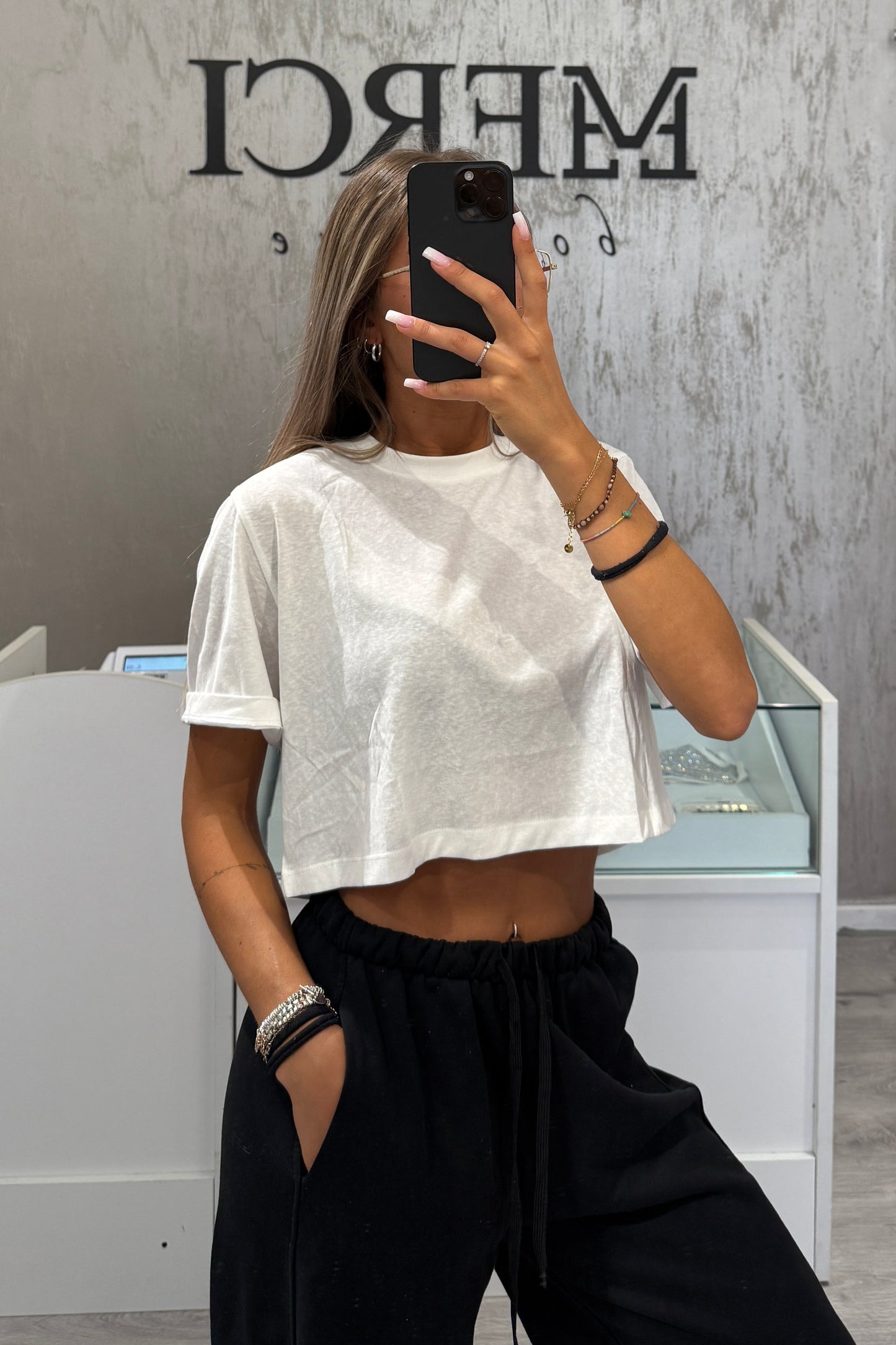 T-shirt Crop Lumina