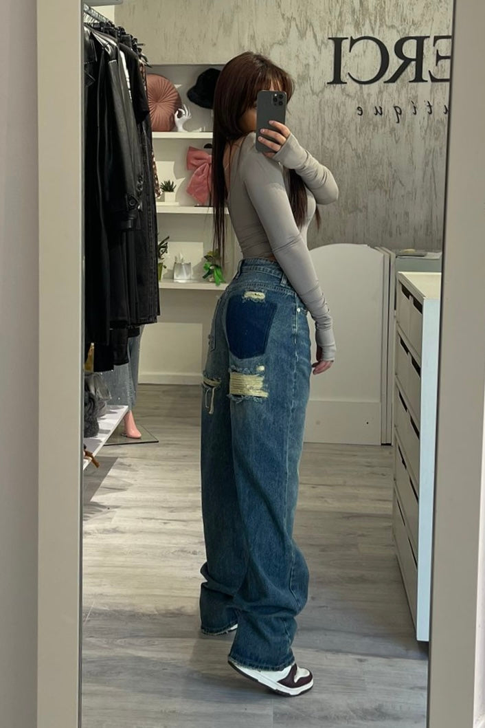 Jeans Strappo