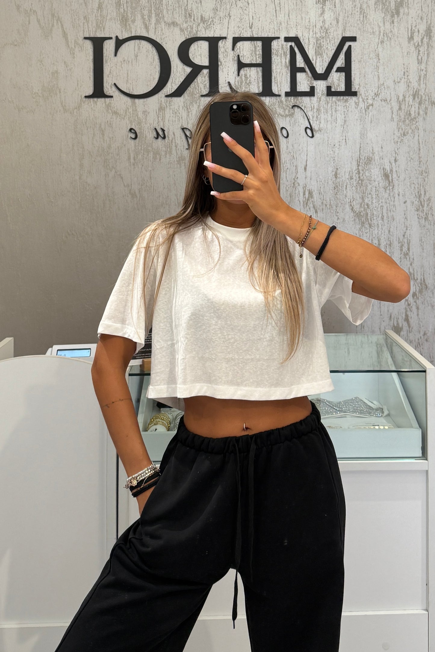 T-shirt Crop Lumina