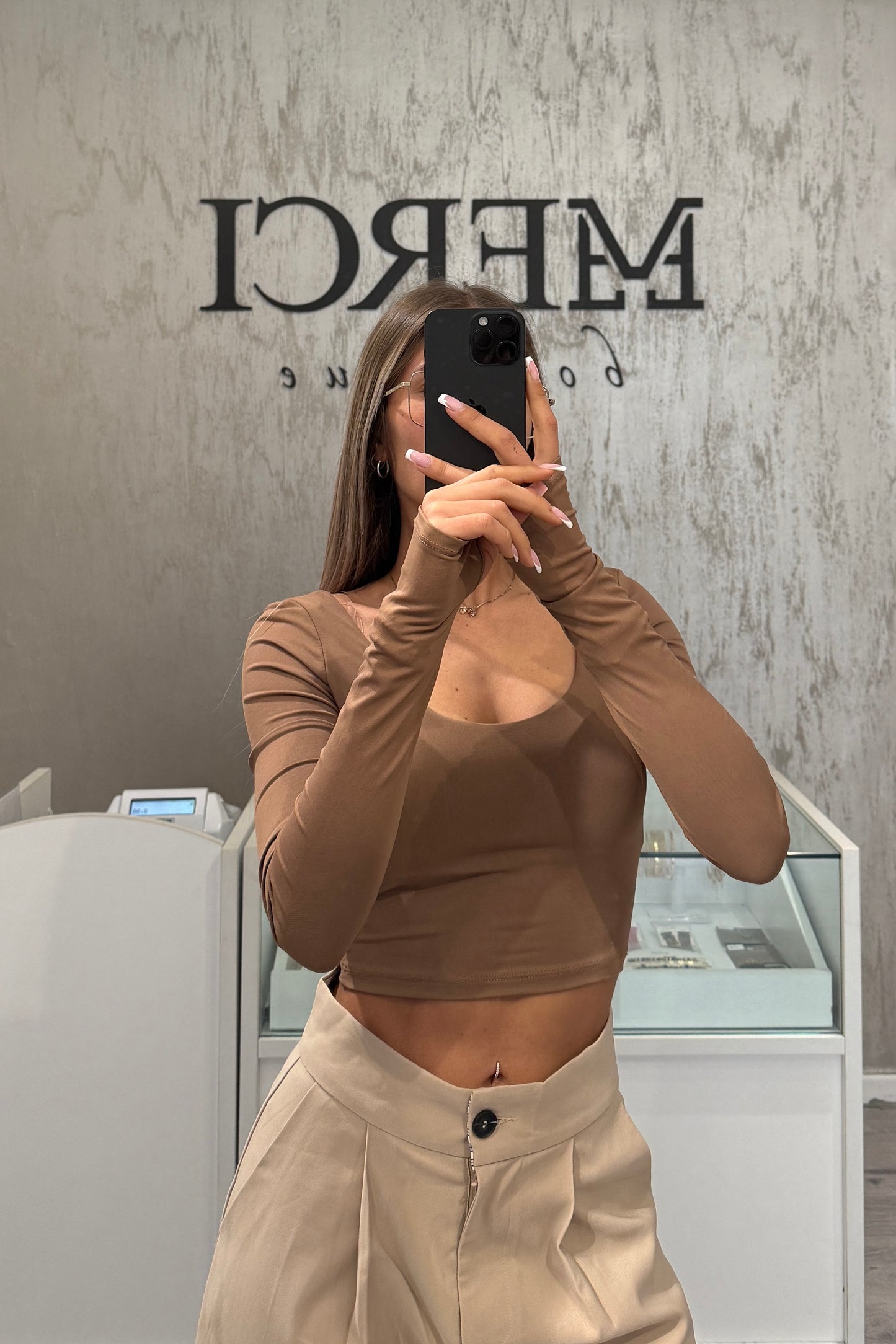 Maglia Kessy cognac