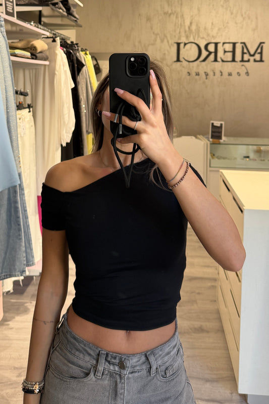 Maglia Belen m/corta nera