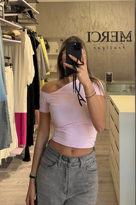 Maglia Belen m/corta rosa