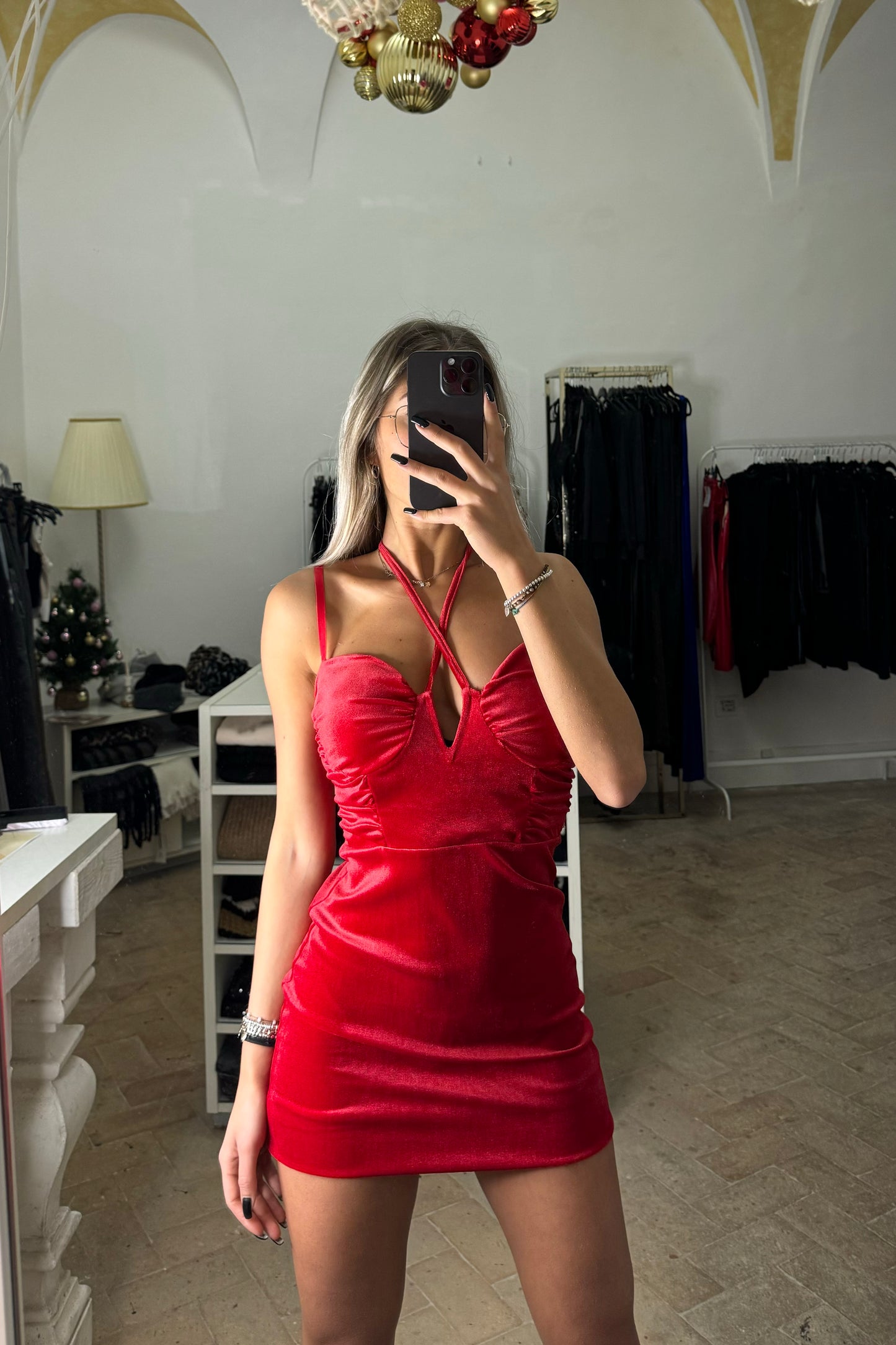 Vestito Giulia rosso