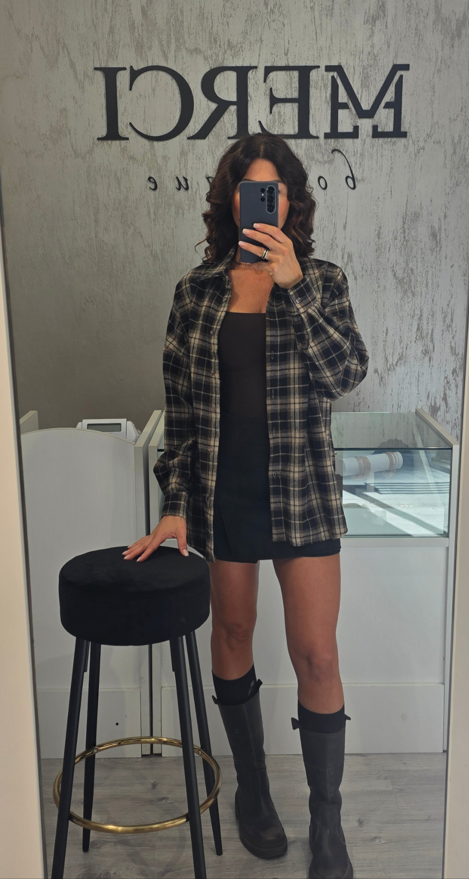 Camicia scacchi