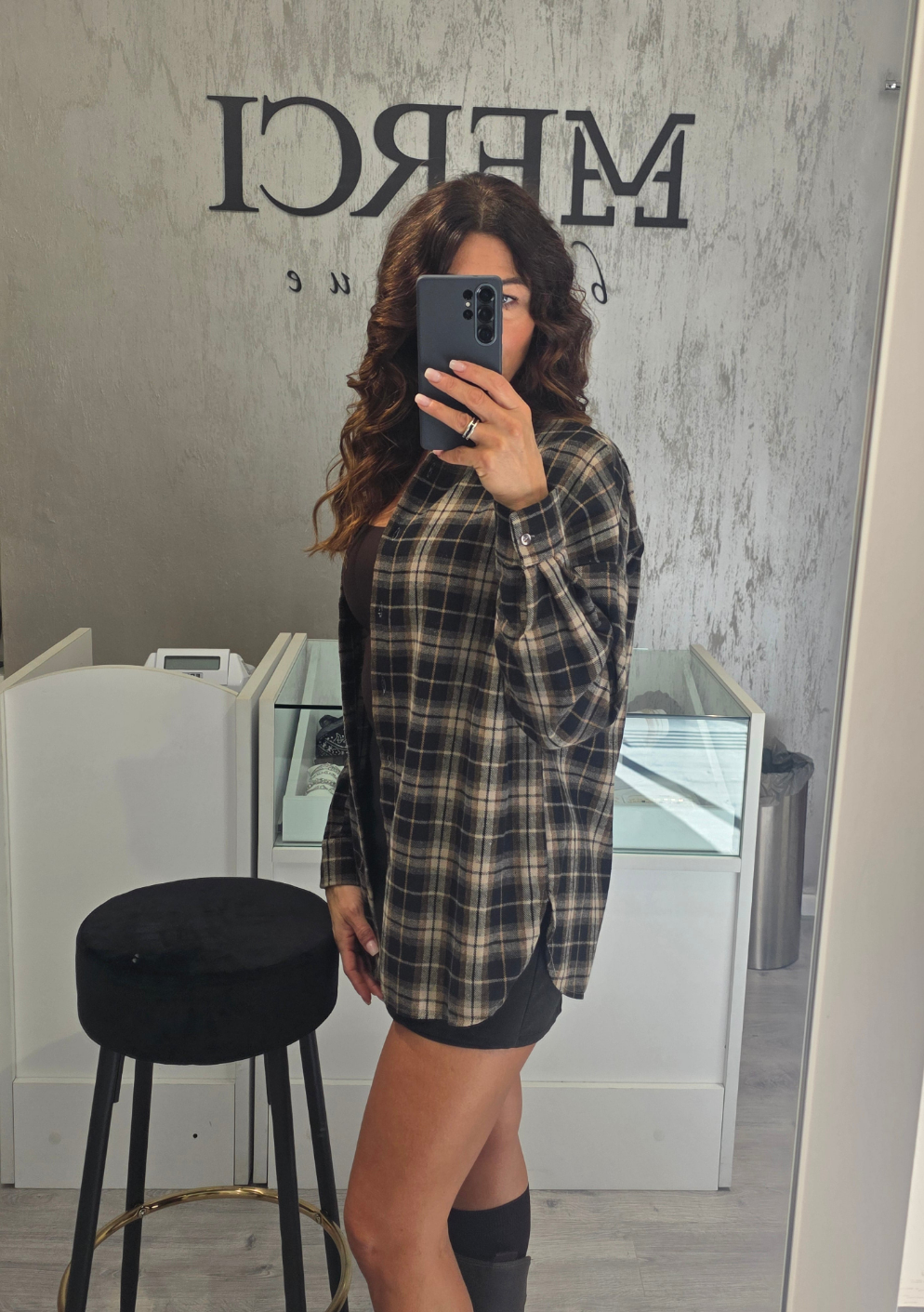 Camicia scacchi