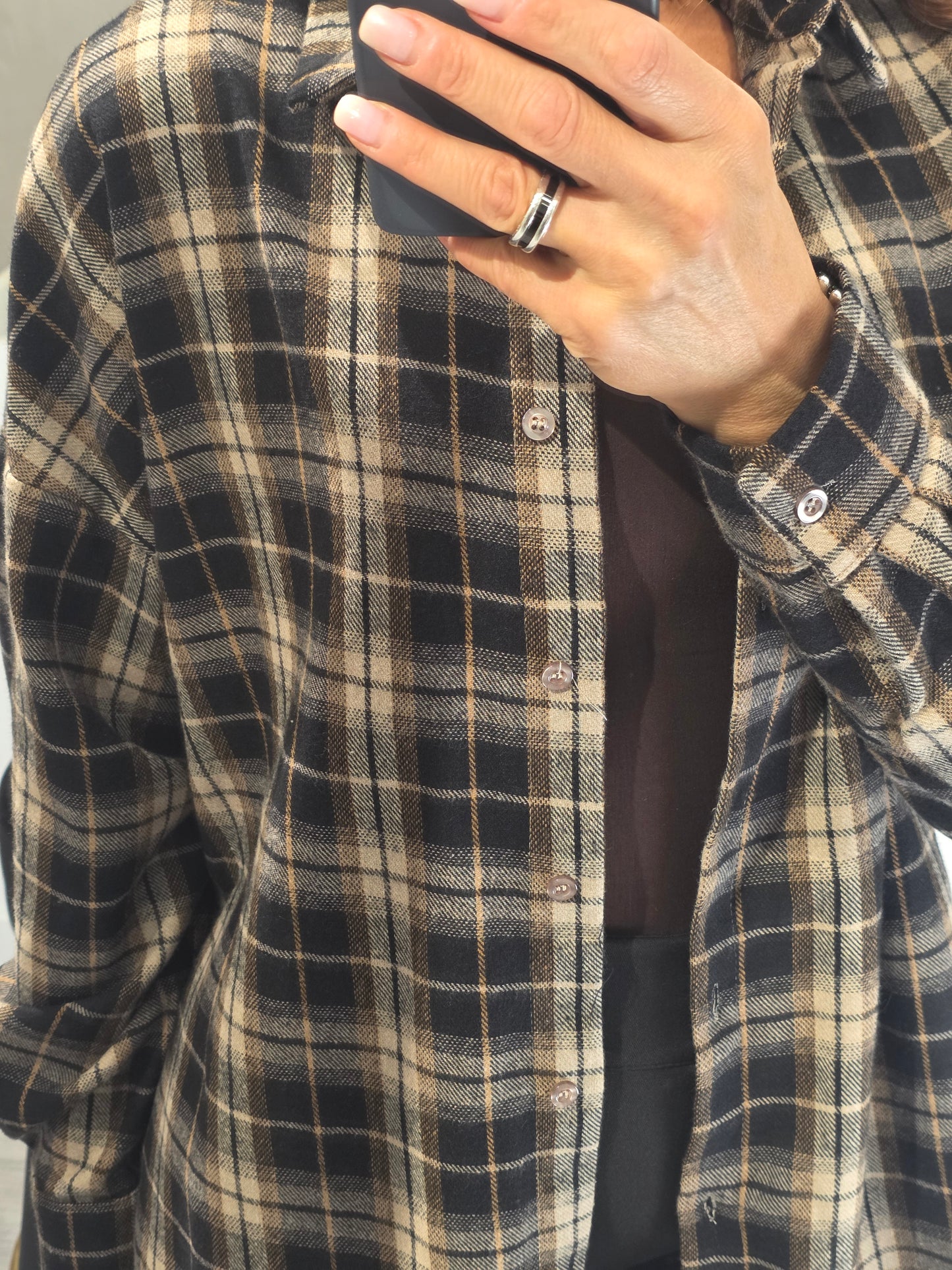 Camicia scacchi