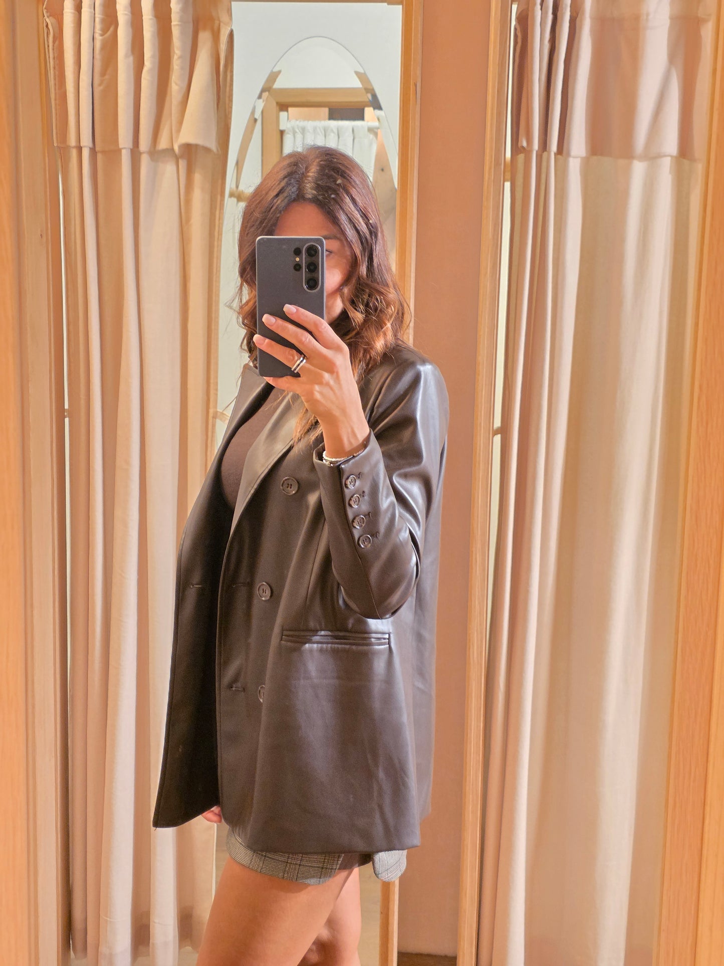 Blazer ecopelle