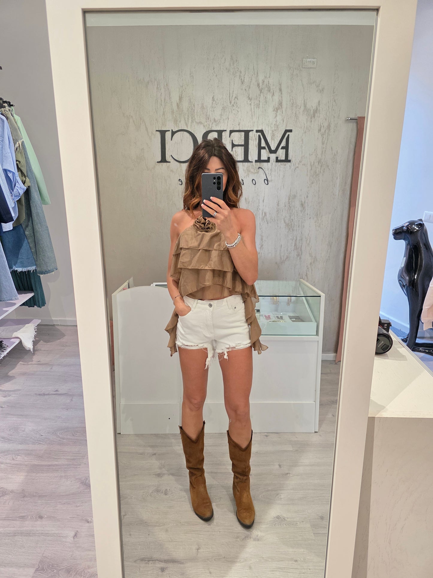 Shorts bianco