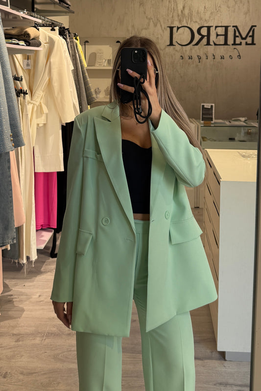 Blazer Doppiopetto menta