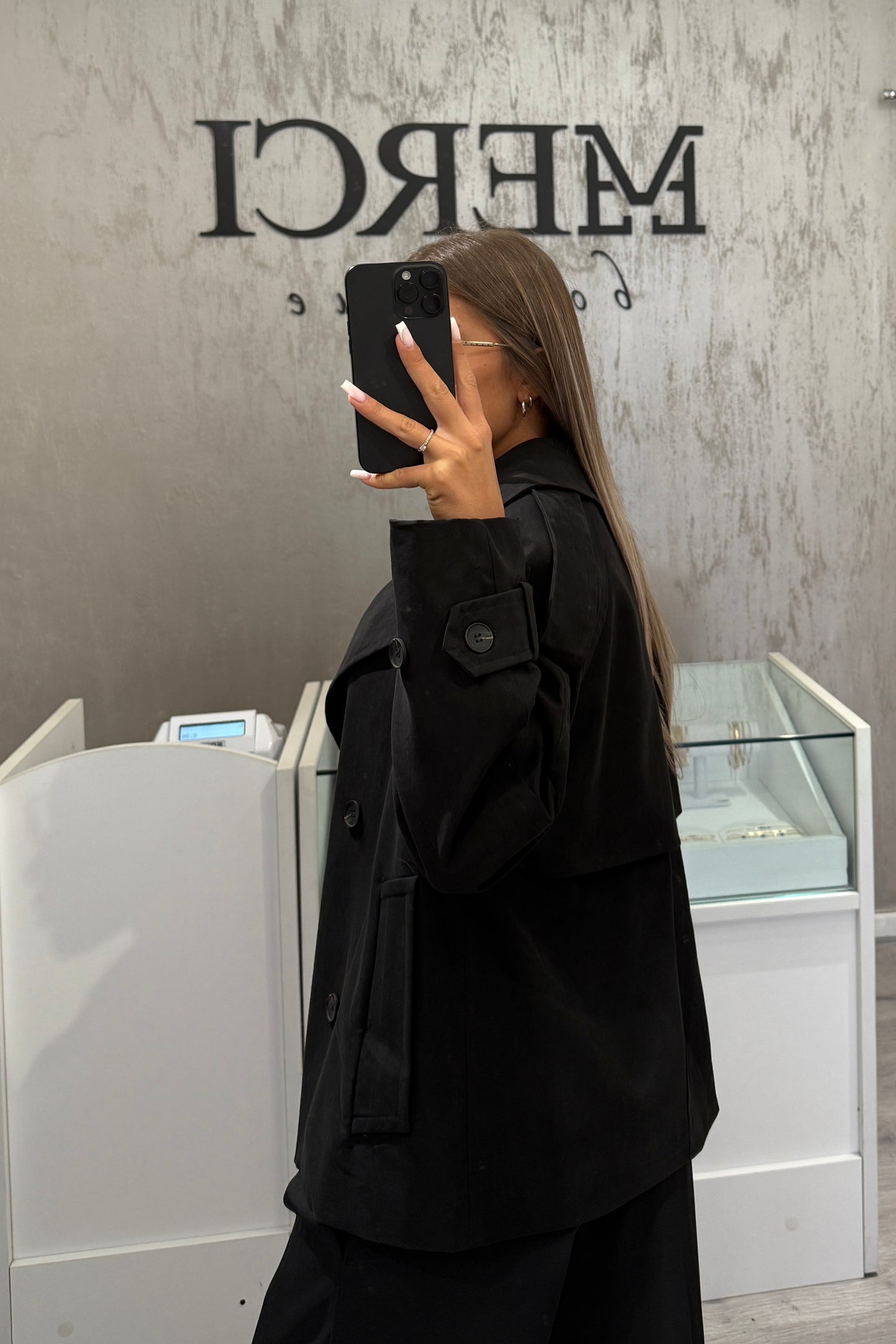 Gabardina ALTAMIRA negra