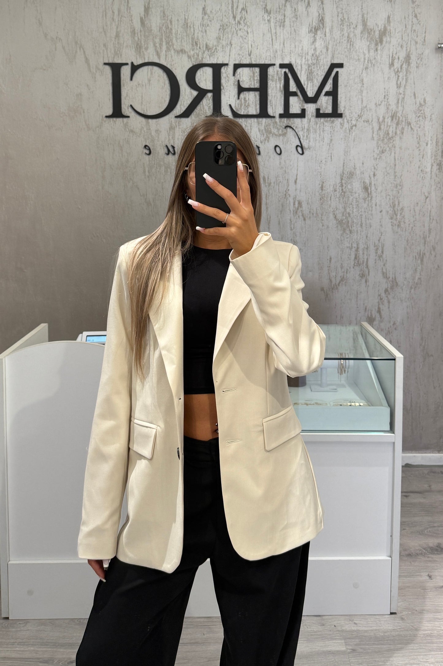 Blazer LUMINA panna