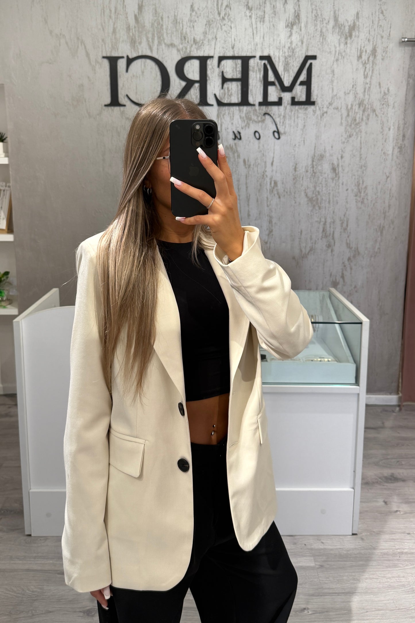 Blazer LUMINA panna
