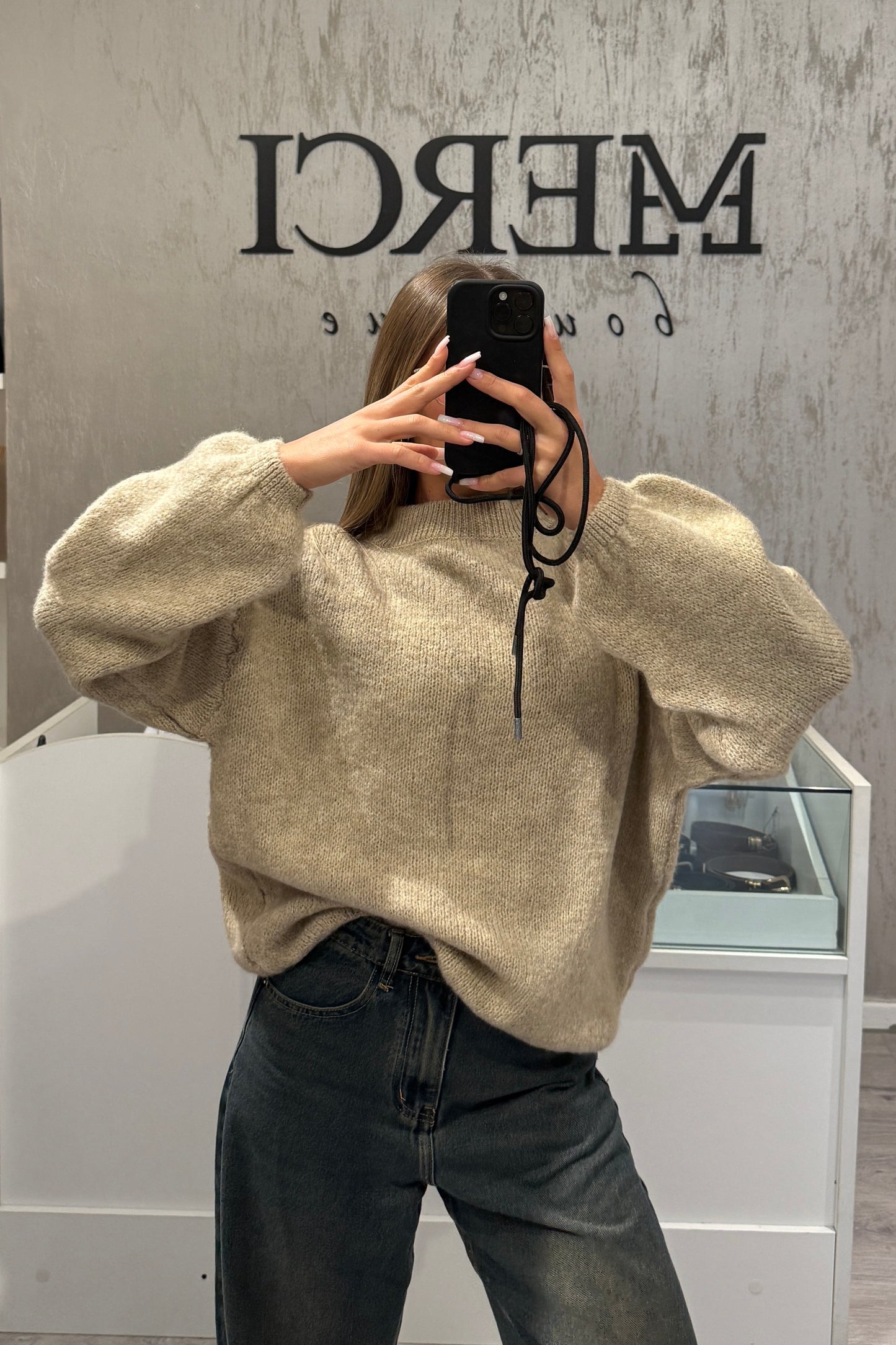Maglione Beige