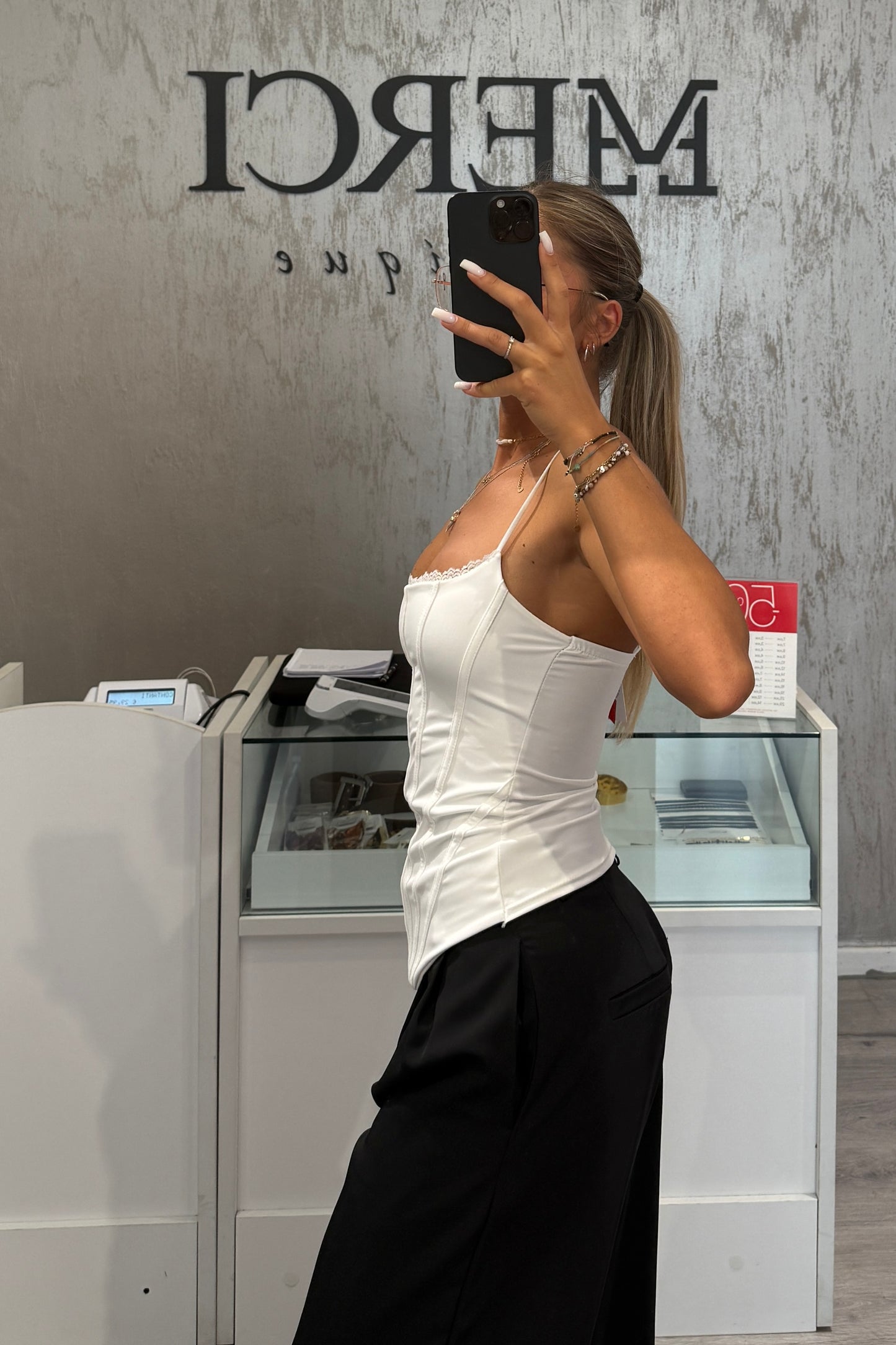 Top bianco
