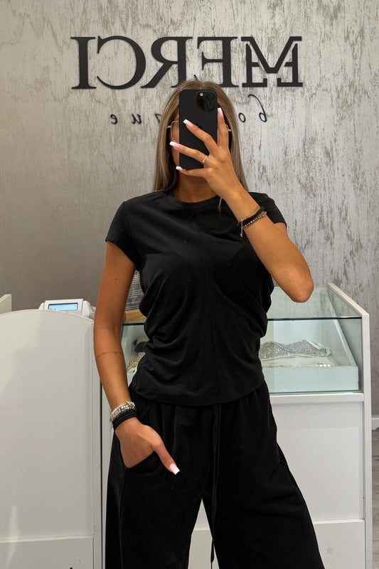 T-shirt Lumina nera