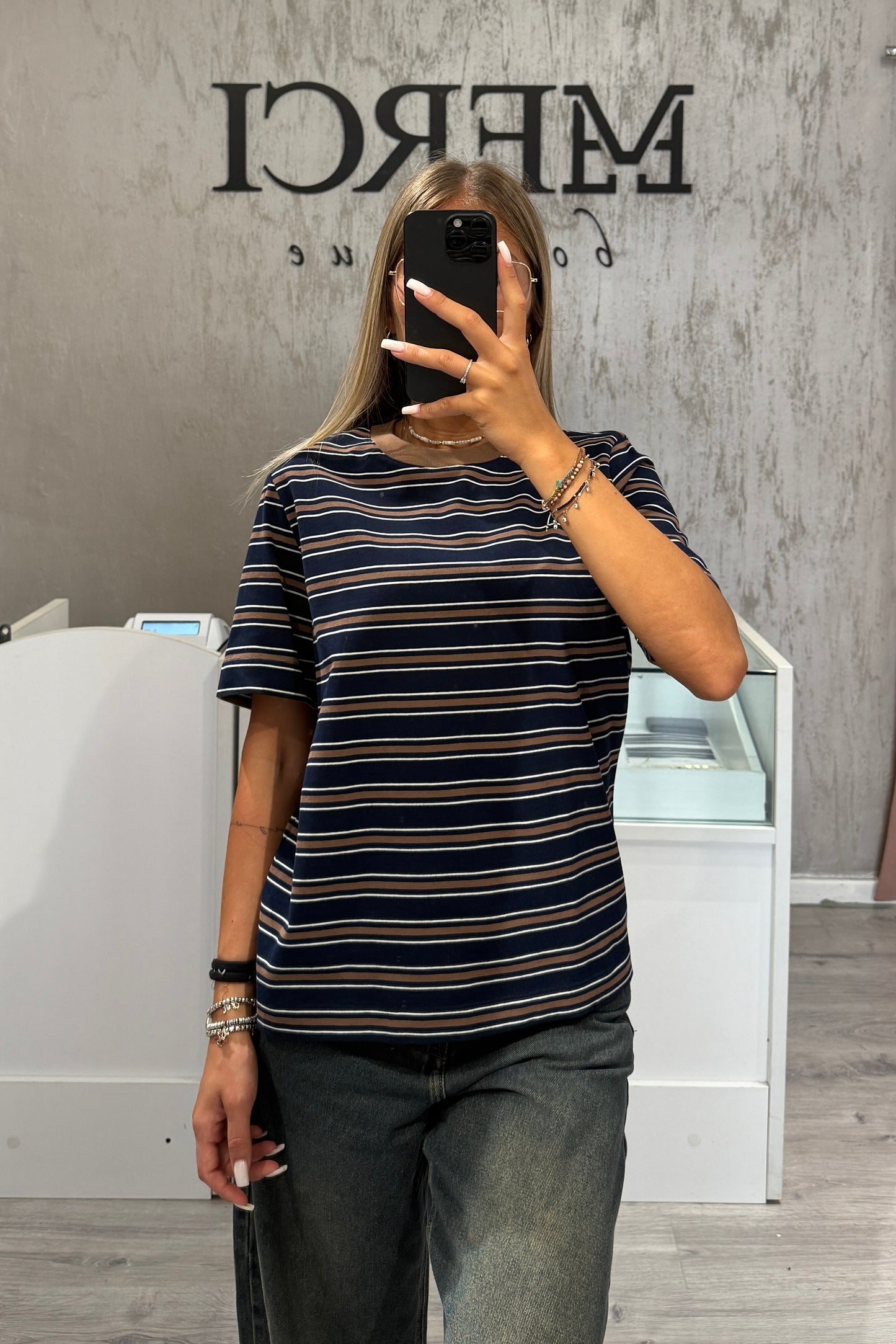 T-shirt LUMINA righe