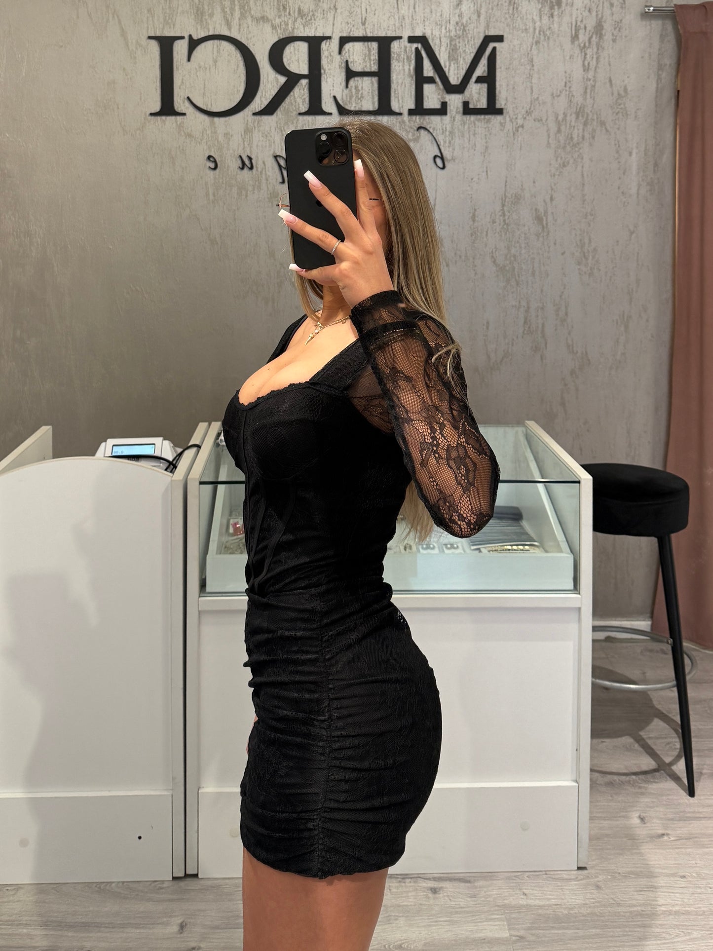 Kleid Brigitte schwarz