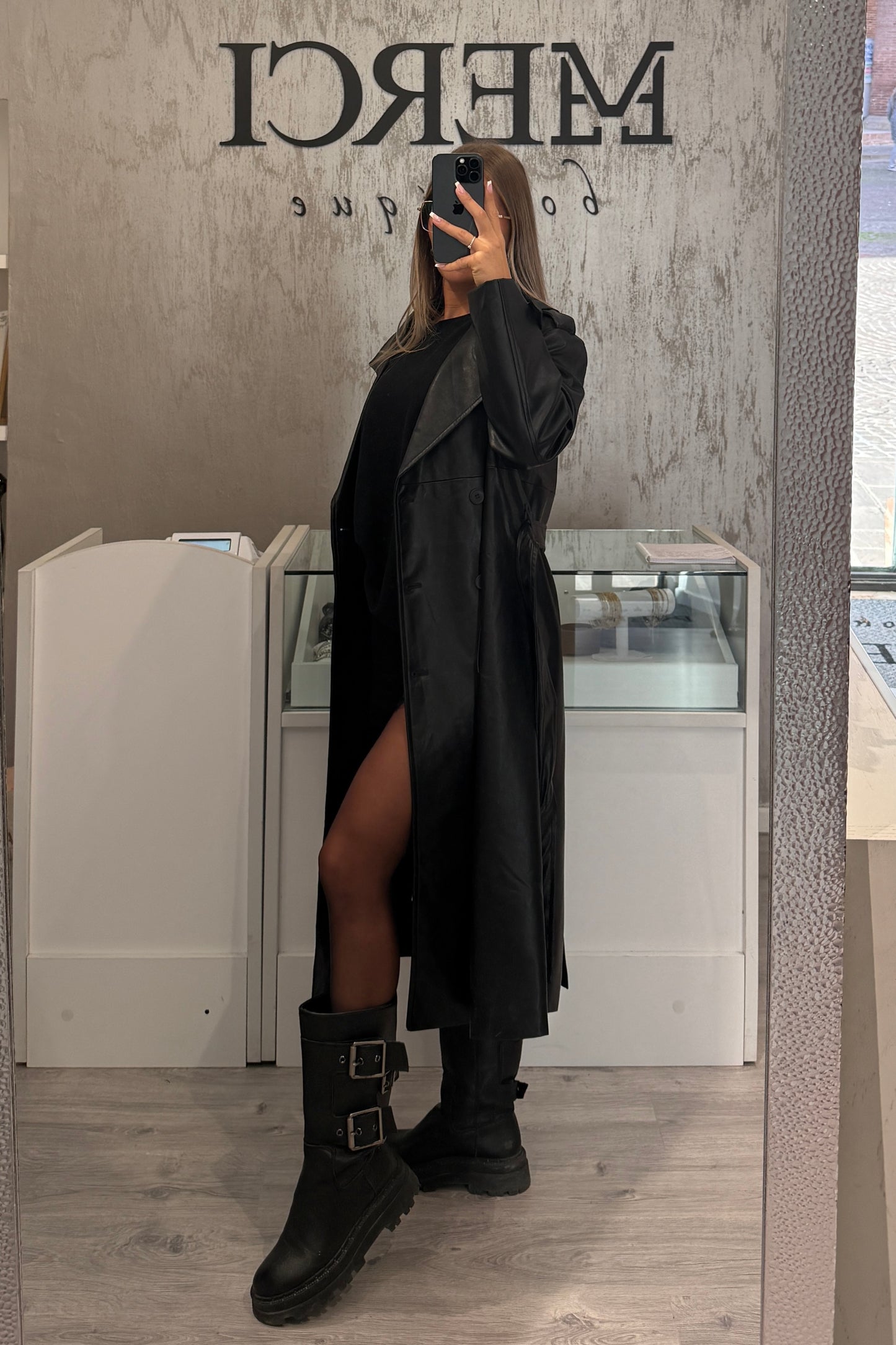 Trench ecopelle LUMINA