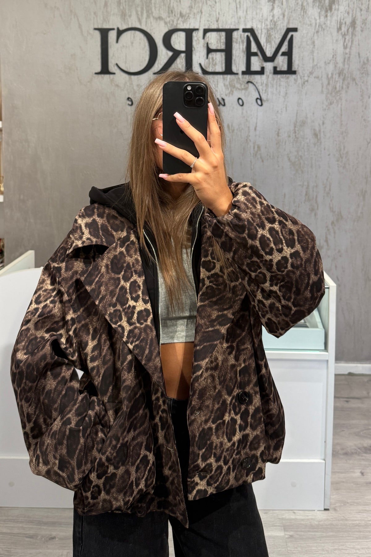 Bomber LUMINA maculato