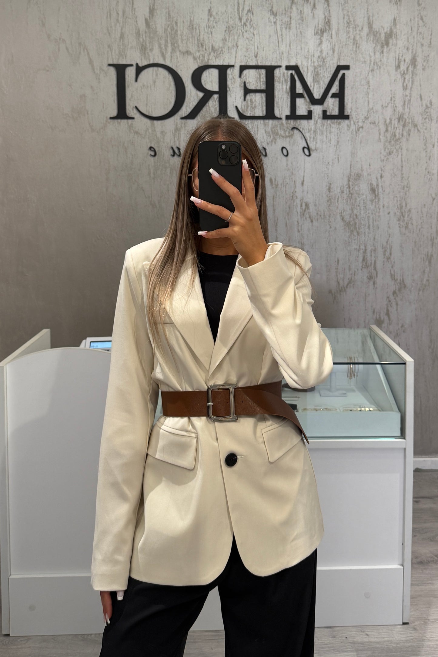 Blazer LUMINA panna