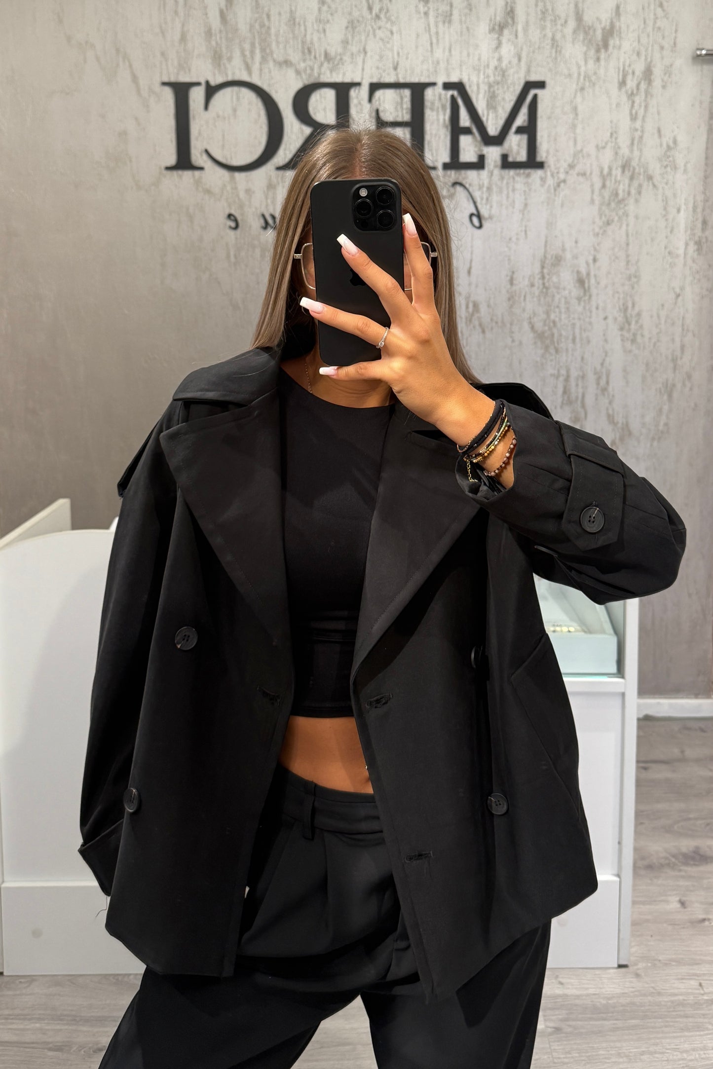 Gabardina ALTAMIRA negra