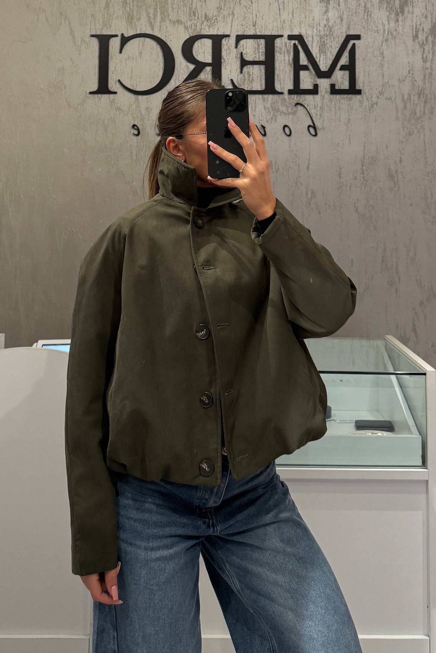Bomber LUMINA verde militare