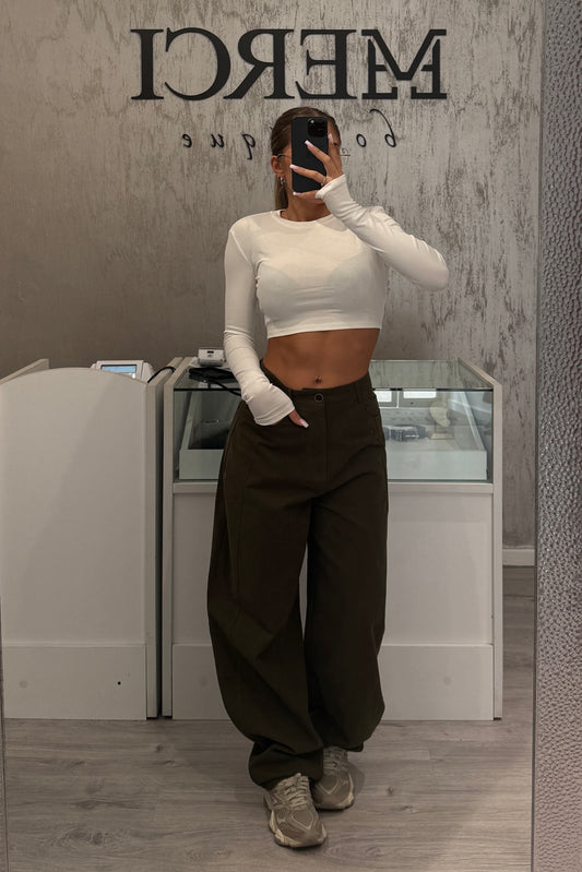 Pantalone LUMINA verde militare