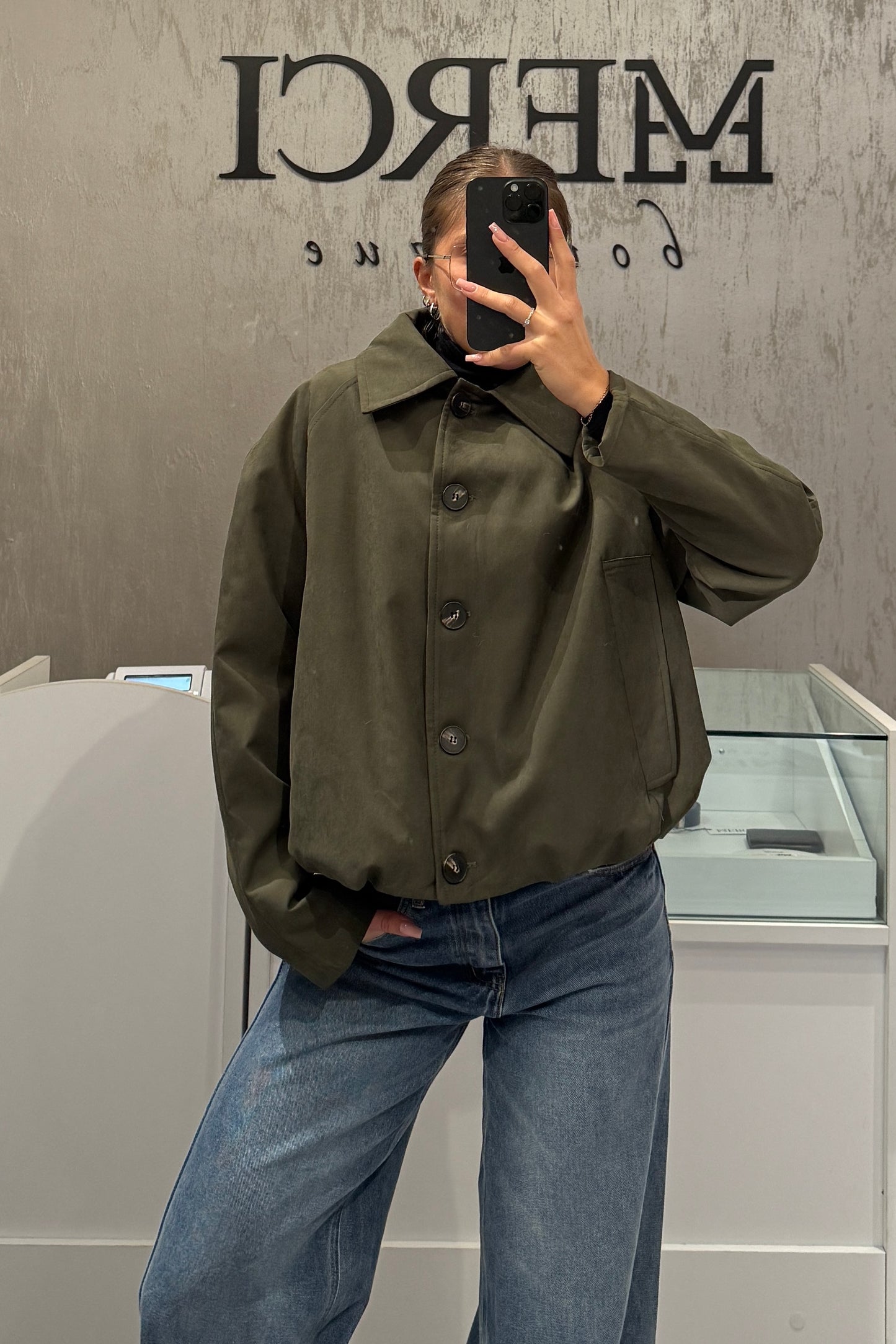 Bomber LUMINA verde militare