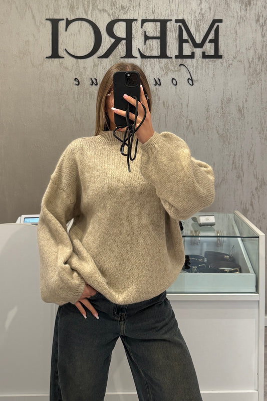 Maglione Beige