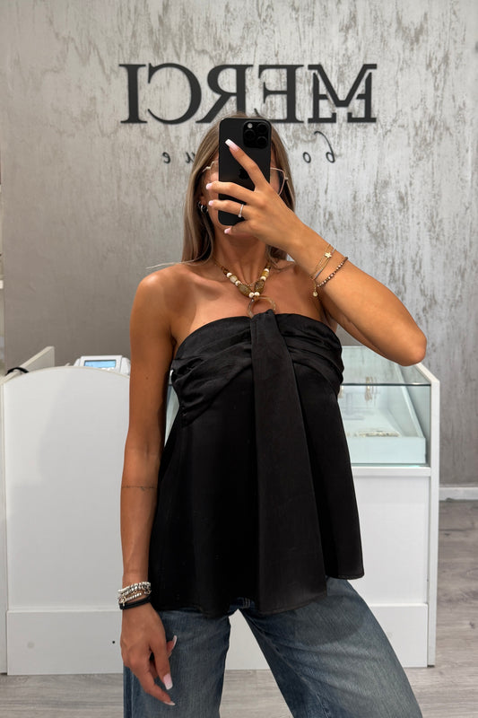 Top Lumina nero
