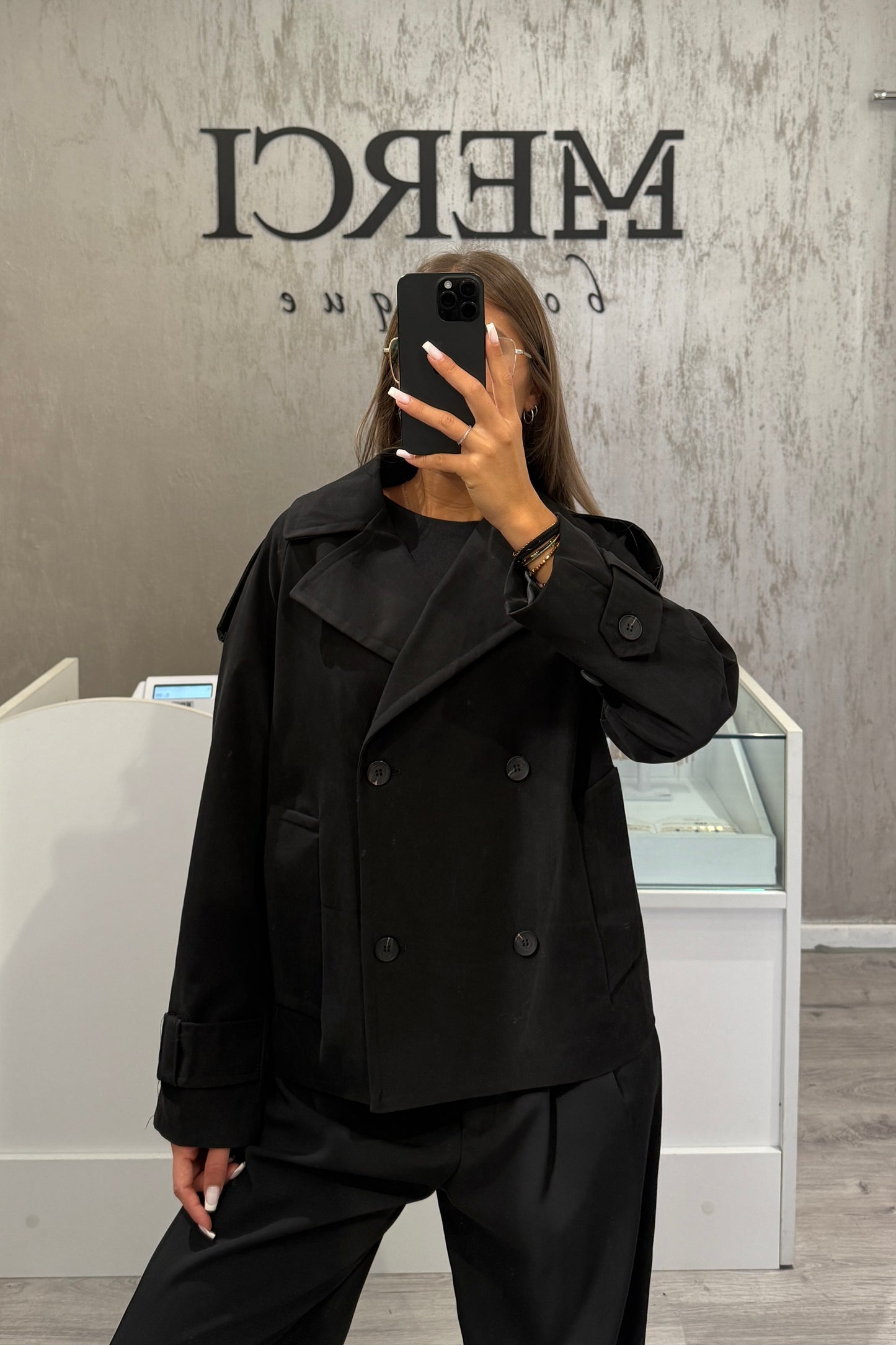 Gabardina ALTAMIRA negra