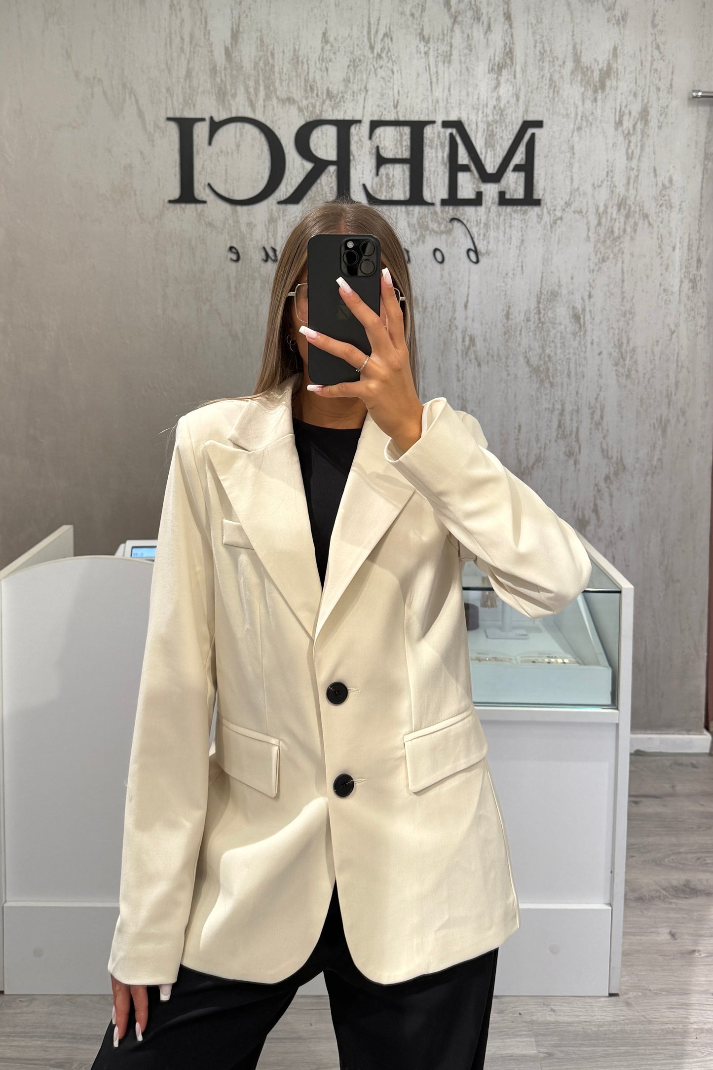 Blazer LUMINA panna