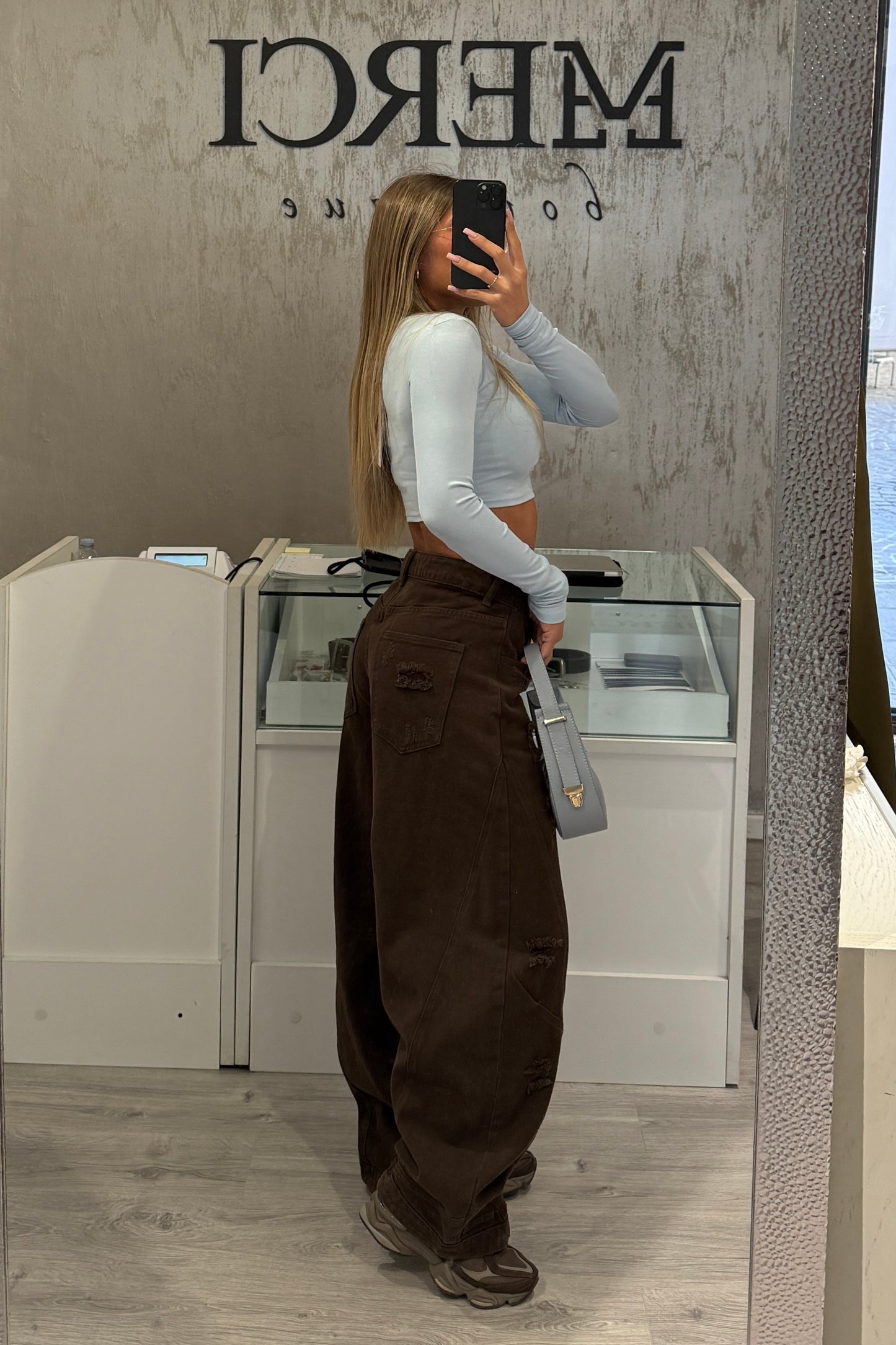 Jeans London marrone