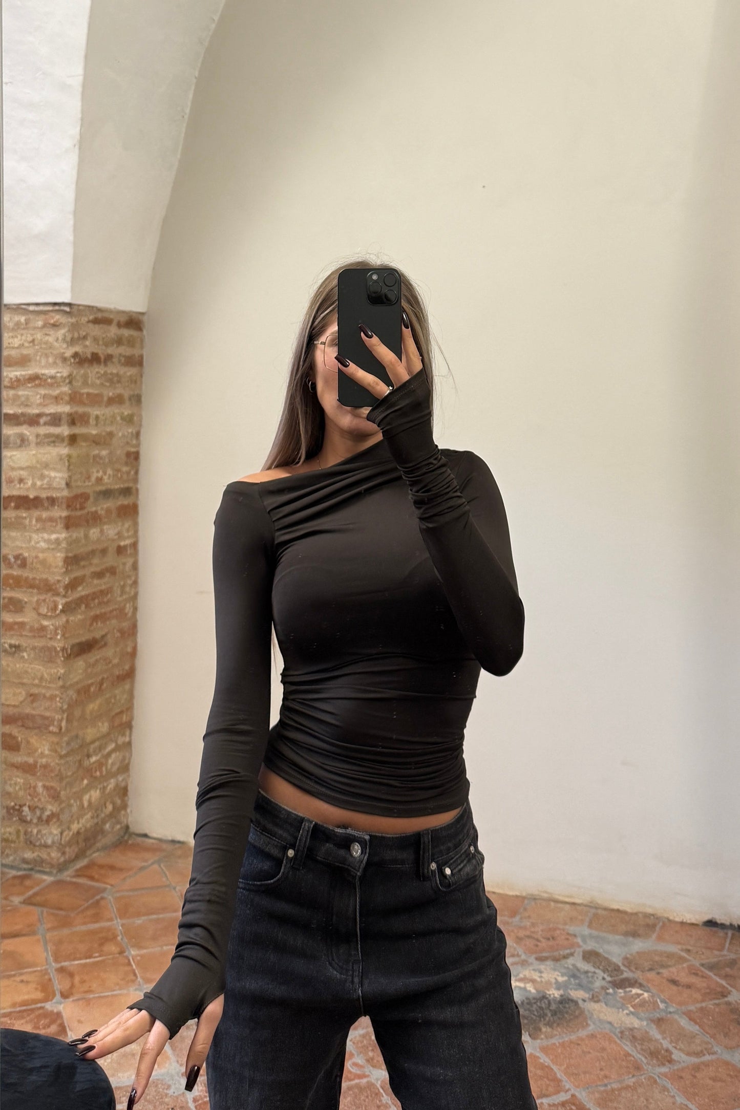 Maglia Belen marrone