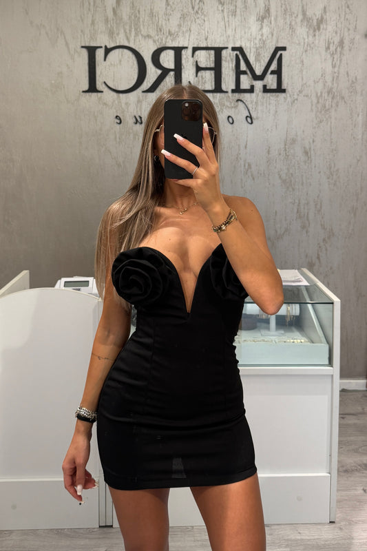 Vestito Rosa nero