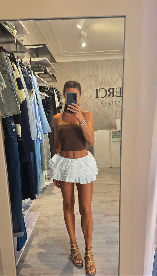 Shorts ruches