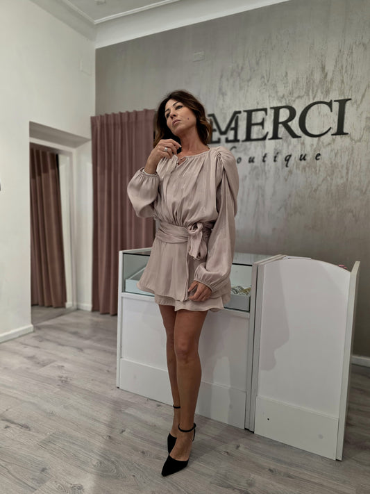 Vestito satin