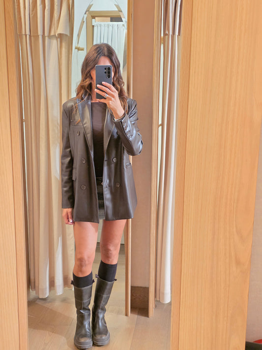 Blazer ecopelle